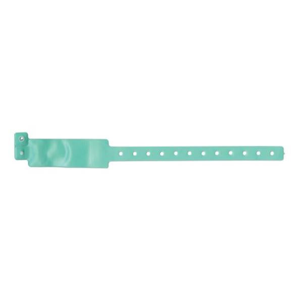 Alert Wristband Veri Color Vinyl Green 250/Bx